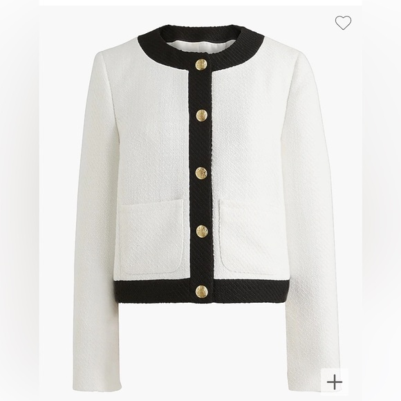 J.Crew Women's Black Satin Lady Shirt – Gold Button Collared Blouse XS